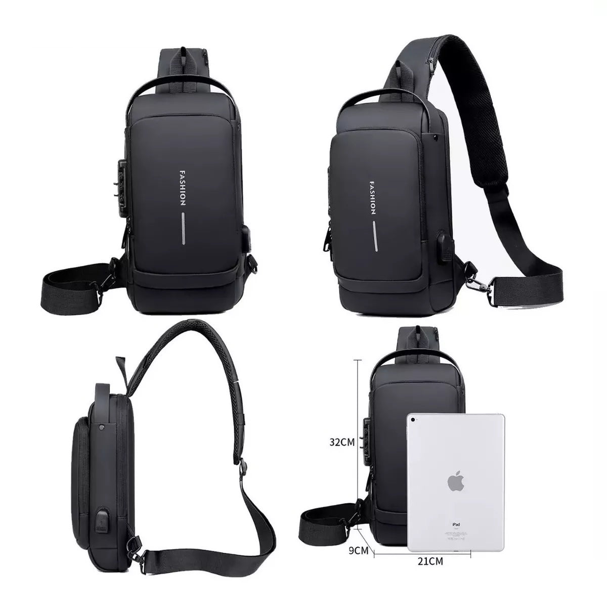 Bolso Bandolera Antirrobo con Estilo – Perfecto para Hombres y Mujeres